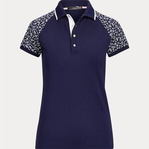 NWT Ralph Lauren Refined Navy Golf Performance Polo Medium